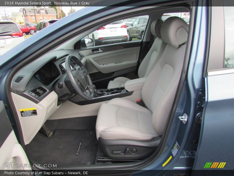 Nouveau Blue / Gray 2016 Hyundai Sonata Sport