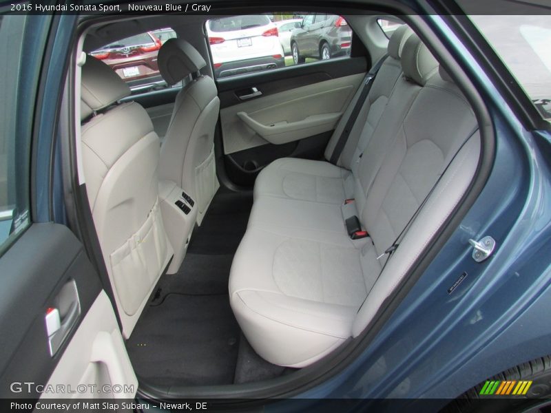Nouveau Blue / Gray 2016 Hyundai Sonata Sport
