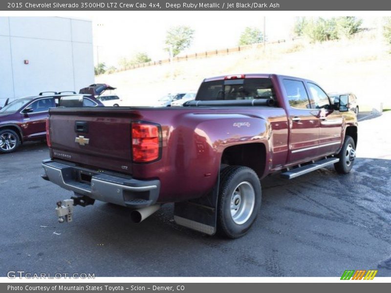 Deep Ruby Metallic / Jet Black/Dark Ash 2015 Chevrolet Silverado 3500HD LTZ Crew Cab 4x4