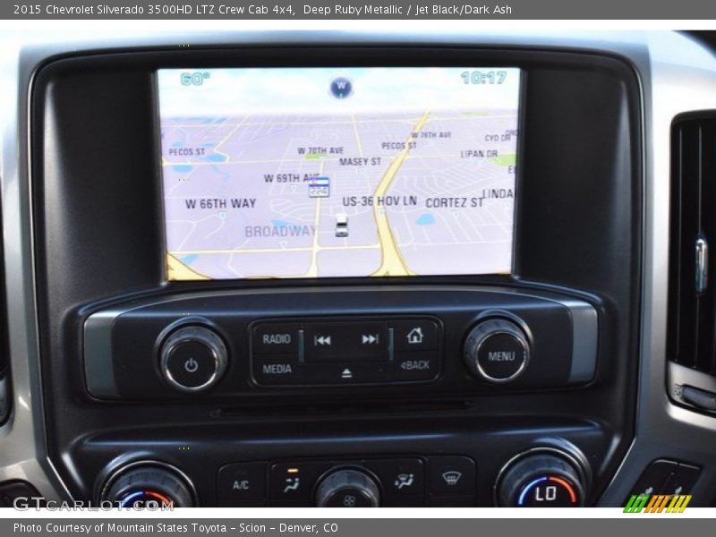 Deep Ruby Metallic / Jet Black/Dark Ash 2015 Chevrolet Silverado 3500HD LTZ Crew Cab 4x4