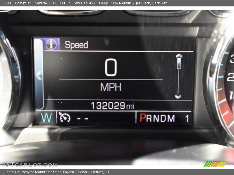 Deep Ruby Metallic / Jet Black/Dark Ash 2015 Chevrolet Silverado 3500HD LTZ Crew Cab 4x4