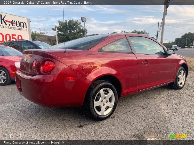 Sport Red Tint Coat / Ebony 2007 Chevrolet Cobalt LT Coupe