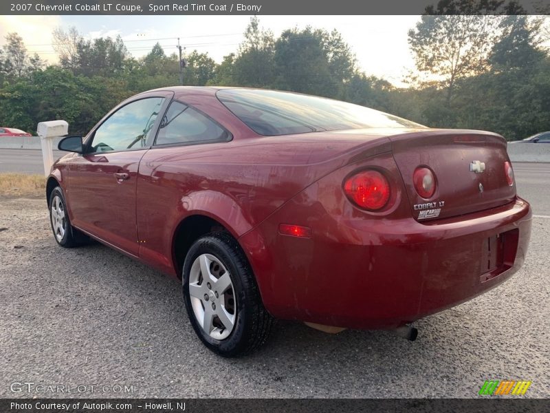 Sport Red Tint Coat / Ebony 2007 Chevrolet Cobalt LT Coupe