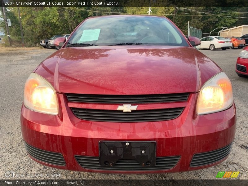 Sport Red Tint Coat / Ebony 2007 Chevrolet Cobalt LT Coupe
