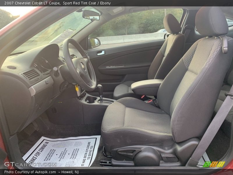 Sport Red Tint Coat / Ebony 2007 Chevrolet Cobalt LT Coupe