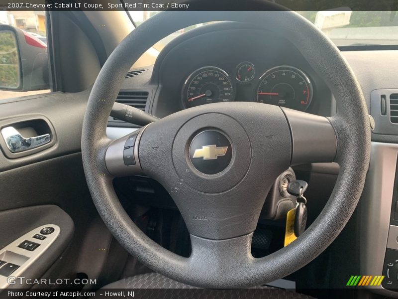 Sport Red Tint Coat / Ebony 2007 Chevrolet Cobalt LT Coupe