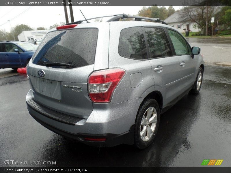 Ice Silver Metallic / Black 2014 Subaru Forester 2.5i Premium