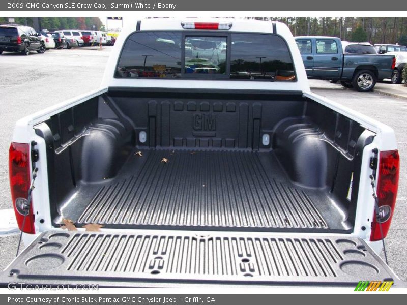Summit White / Ebony 2009 GMC Canyon SLE Crew Cab