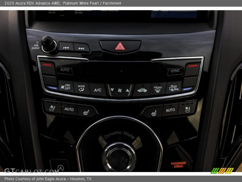 Platinum White Pearl / Parchment 2020 Acura RDX Advance AWD
