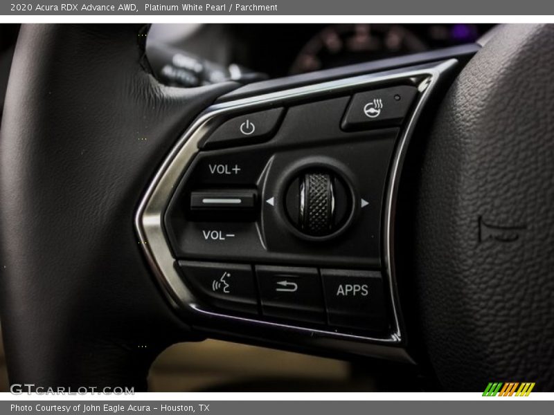 Platinum White Pearl / Parchment 2020 Acura RDX Advance AWD