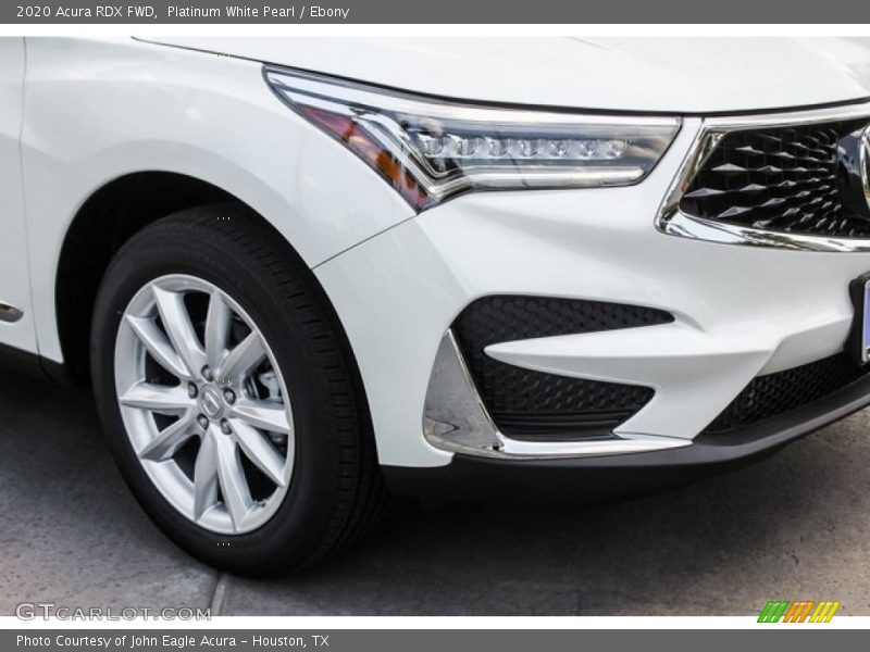 Platinum White Pearl / Ebony 2020 Acura RDX FWD