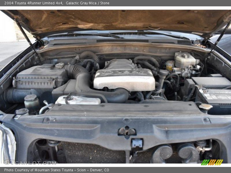 Galactic Gray Mica / Stone 2004 Toyota 4Runner Limited 4x4