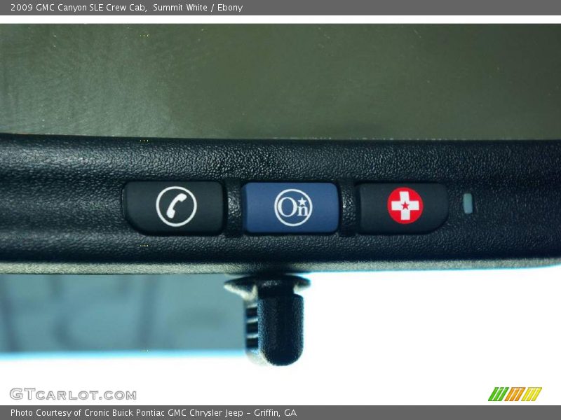 Summit White / Ebony 2009 GMC Canyon SLE Crew Cab