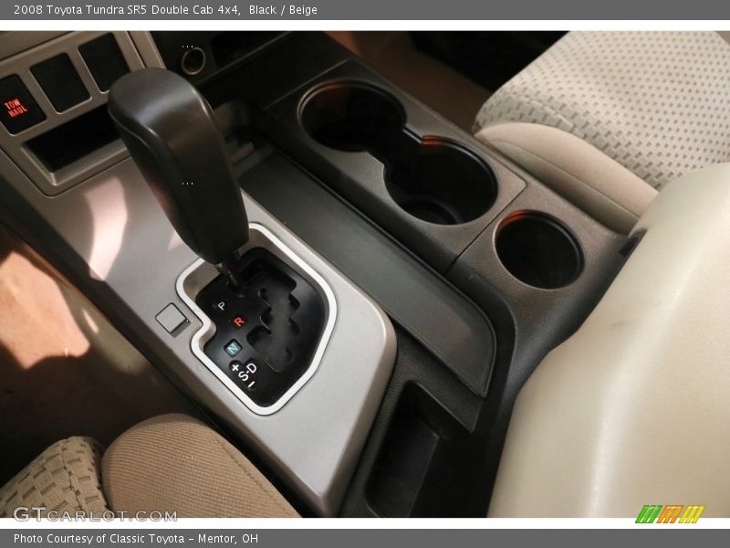 Black / Beige 2008 Toyota Tundra SR5 Double Cab 4x4