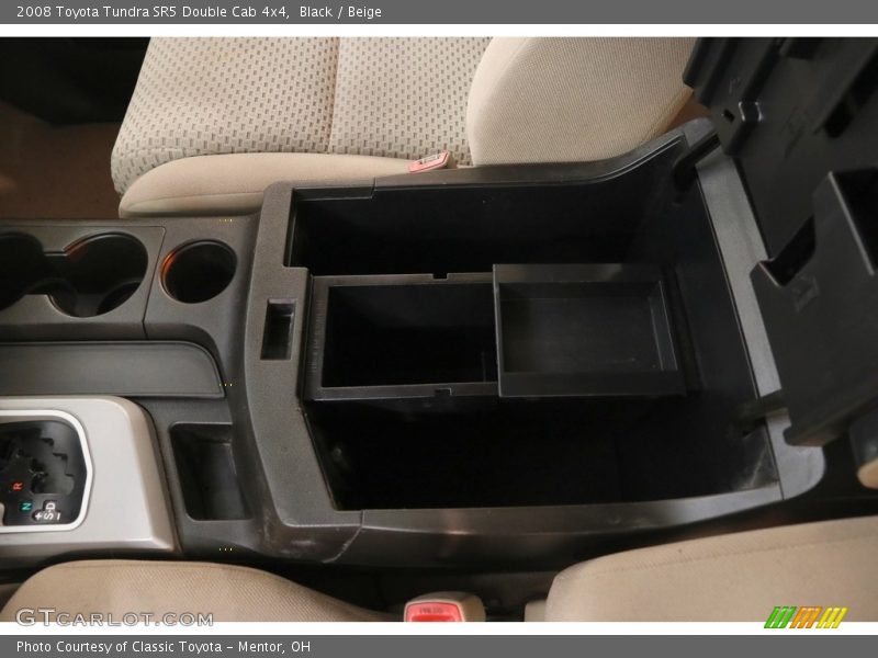Black / Beige 2008 Toyota Tundra SR5 Double Cab 4x4