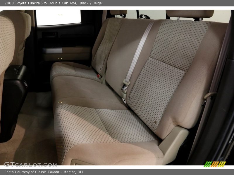 Black / Beige 2008 Toyota Tundra SR5 Double Cab 4x4