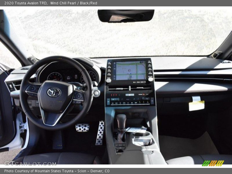 Dashboard of 2020 Avalon TRD