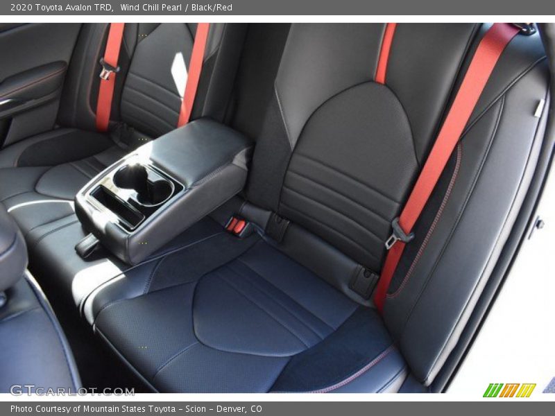 Rear Seat of 2020 Avalon TRD