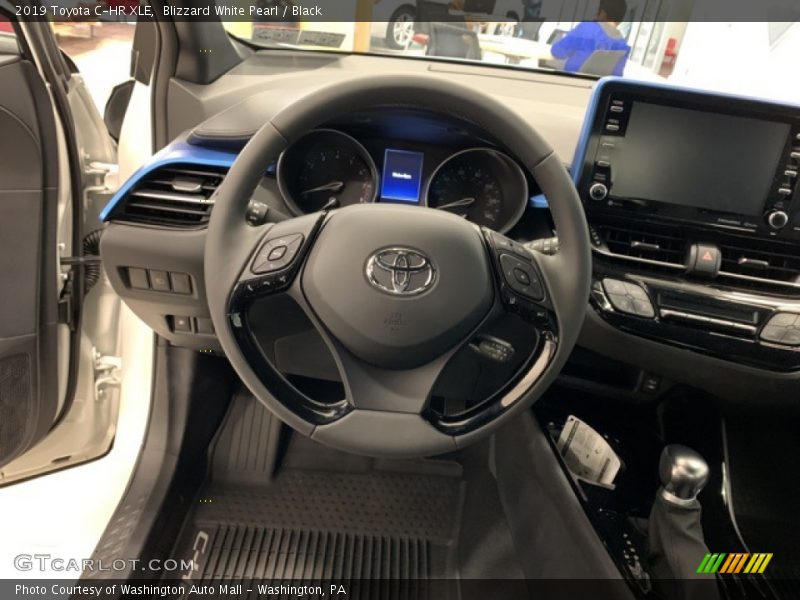 Blizzard White Pearl / Black 2019 Toyota C-HR XLE