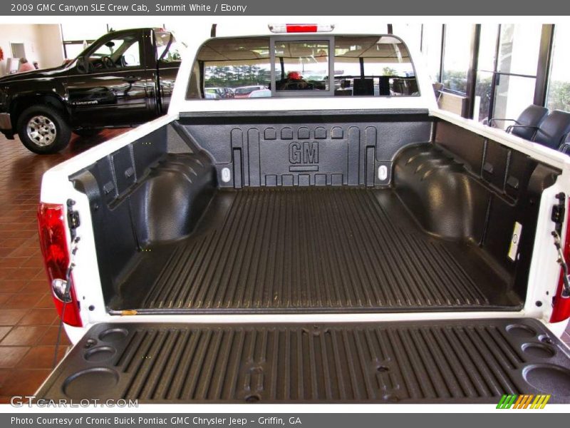 Summit White / Ebony 2009 GMC Canyon SLE Crew Cab