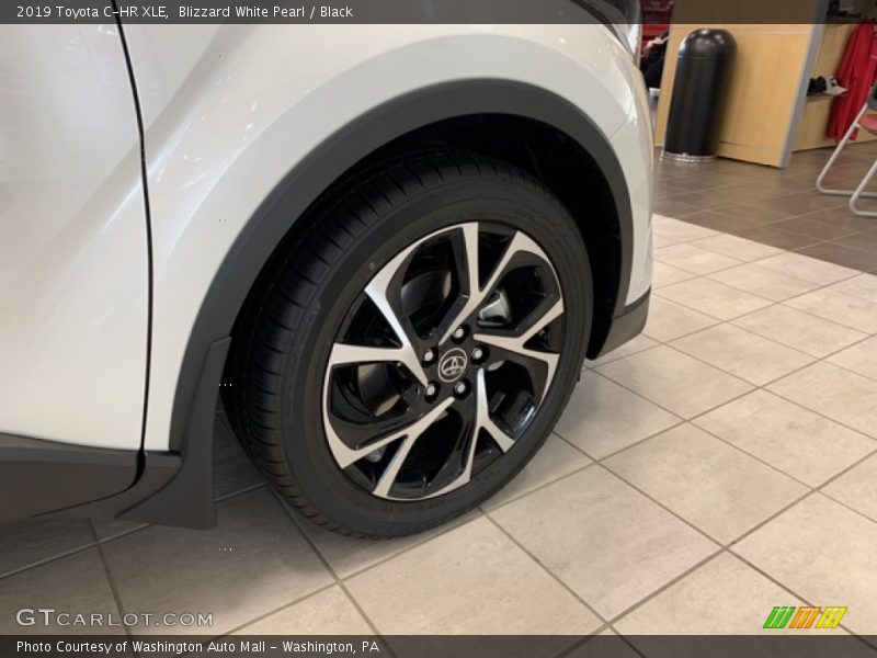 Blizzard White Pearl / Black 2019 Toyota C-HR XLE