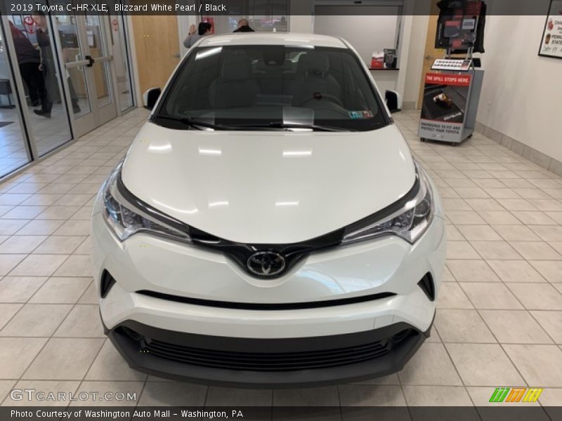 Blizzard White Pearl / Black 2019 Toyota C-HR XLE