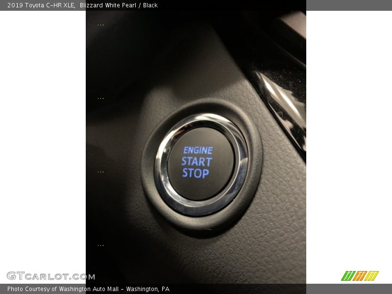 Blizzard White Pearl / Black 2019 Toyota C-HR XLE