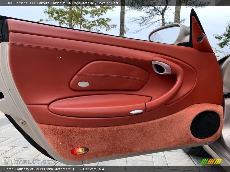 Door Panel of 2000 911 Carrera Cabriolet
