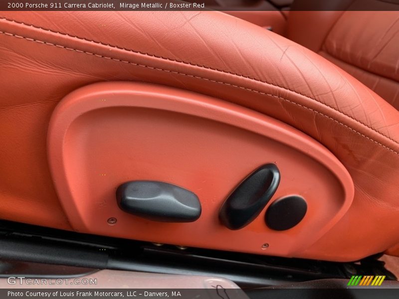 Front Seat of 2000 911 Carrera Cabriolet