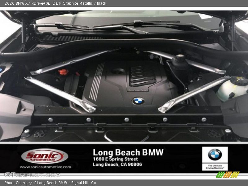 Dark Graphite Metallic / Black 2020 BMW X7 xDrive40i