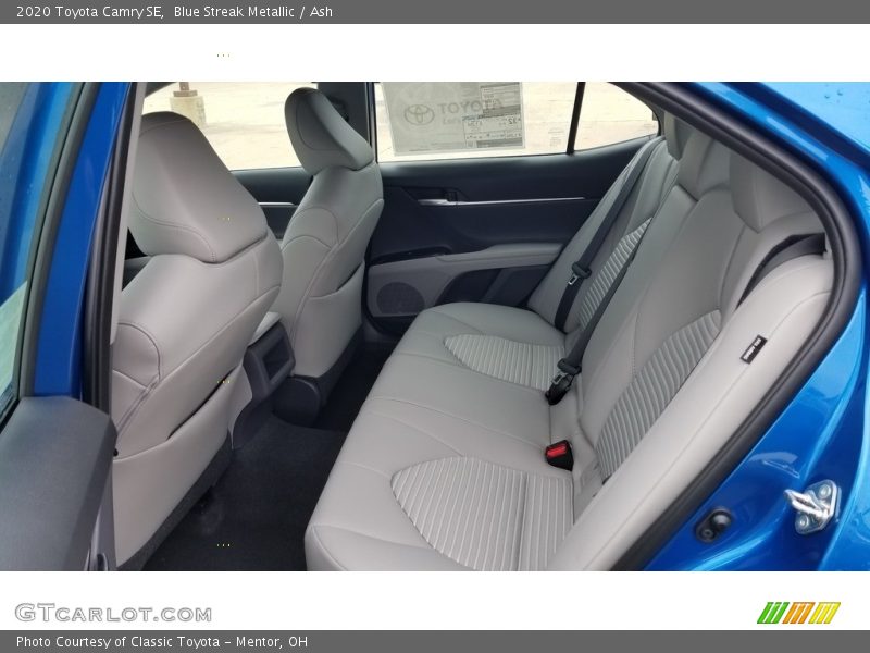 Rear Seat of 2020 Camry SE