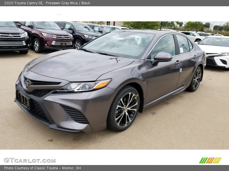Predawn Gray Mica / Black 2020 Toyota Camry SE