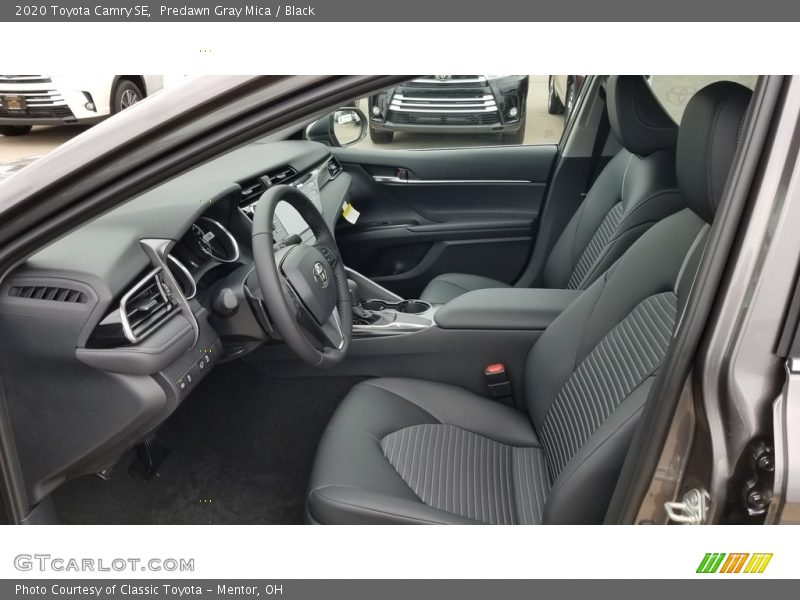 Predawn Gray Mica / Black 2020 Toyota Camry SE