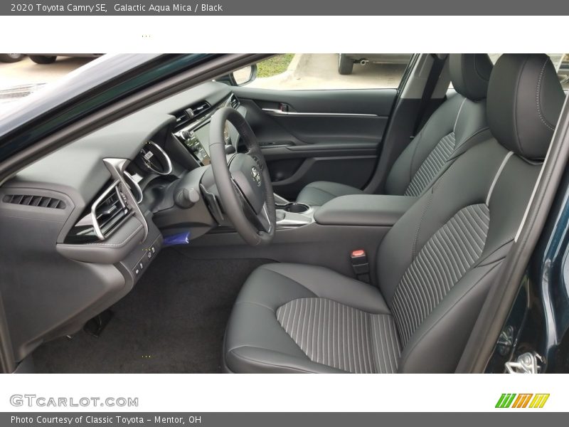 Front Seat of 2020 Camry SE