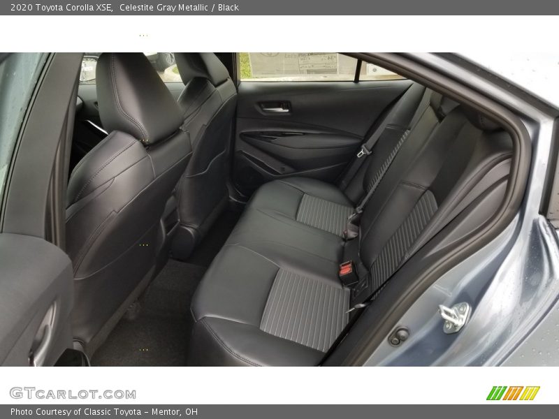 Rear Seat of 2020 Corolla XSE