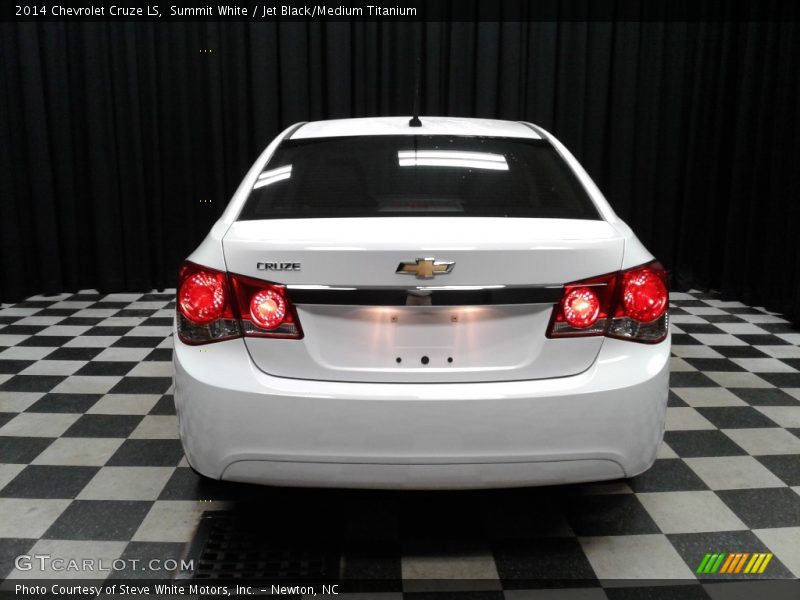 Summit White / Jet Black/Medium Titanium 2014 Chevrolet Cruze LS