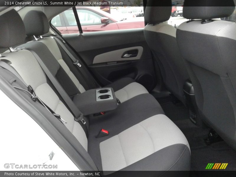 Summit White / Jet Black/Medium Titanium 2014 Chevrolet Cruze LS