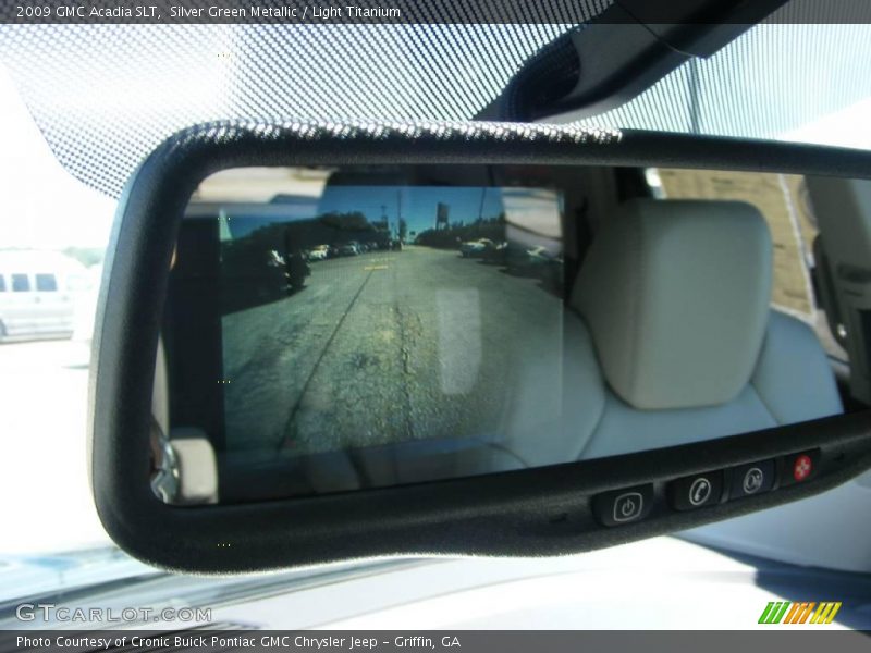 Silver Green Metallic / Light Titanium 2009 GMC Acadia SLT