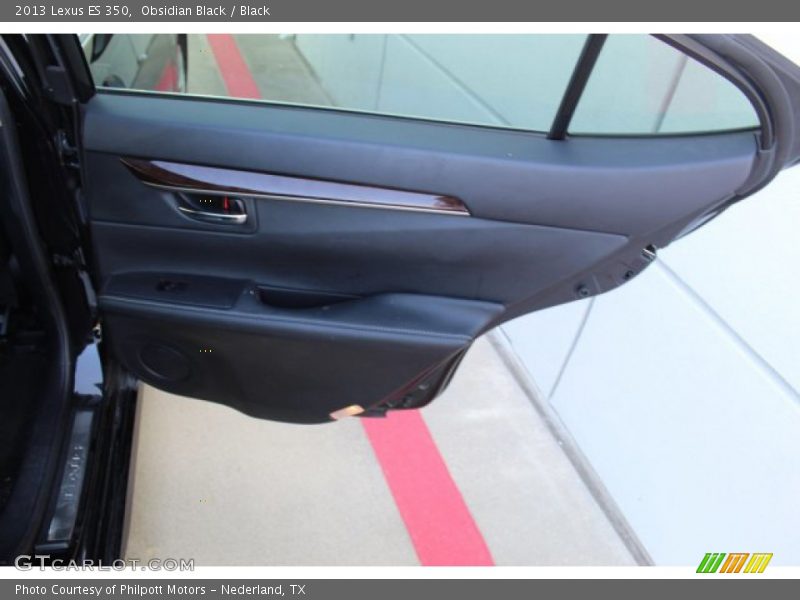 Obsidian Black / Black 2013 Lexus ES 350