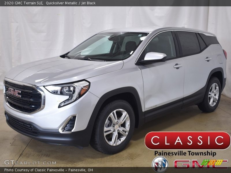 Quicksilver Metallic / Jet Black 2020 GMC Terrain SLE
