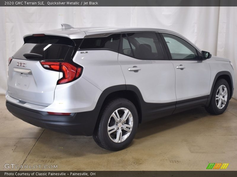 Quicksilver Metallic / Jet Black 2020 GMC Terrain SLE