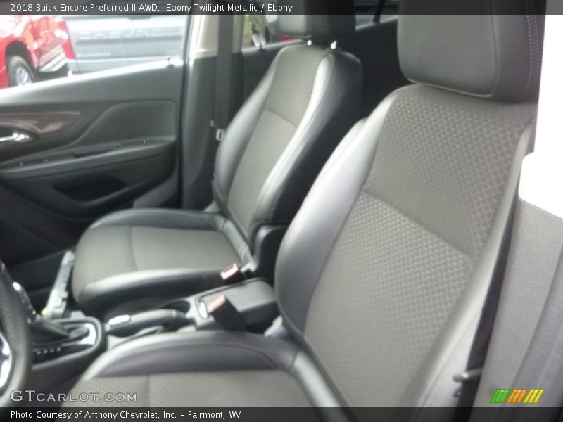 Ebony Twilight Metallic / Ebony 2018 Buick Encore Preferred II AWD
