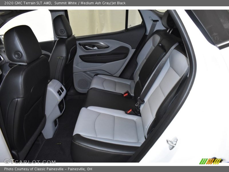 Summit White / Medium Ash Gray/Jet Black 2020 GMC Terrain SLT AWD