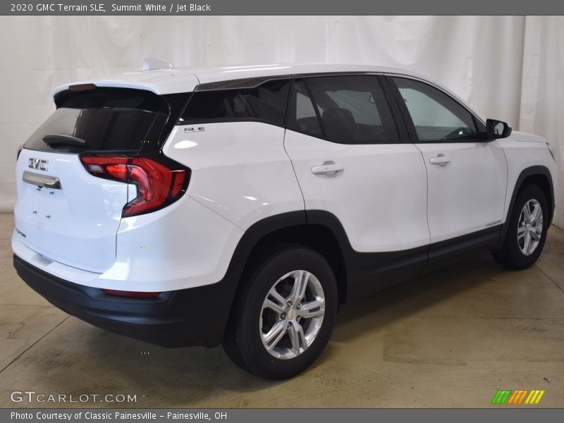 Summit White / Jet Black 2020 GMC Terrain SLE