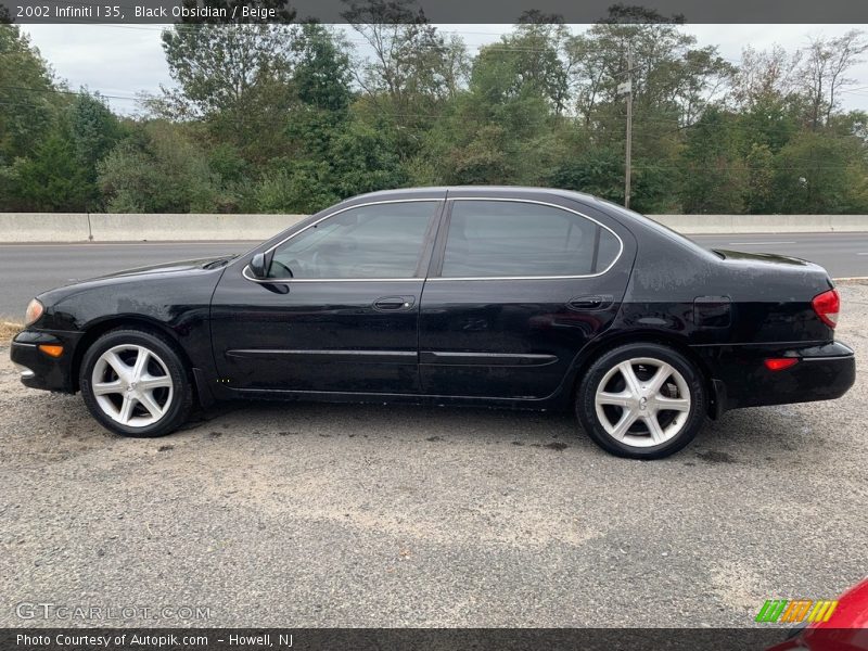 Black Obsidian / Beige 2002 Infiniti I 35
