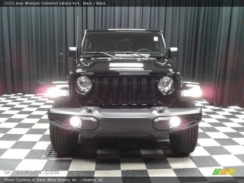 Black / Black 2020 Jeep Wrangler Unlimited Sahara 4x4