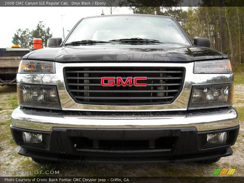 Onyx Black / Ebony 2008 GMC Canyon SLE Regular Cab