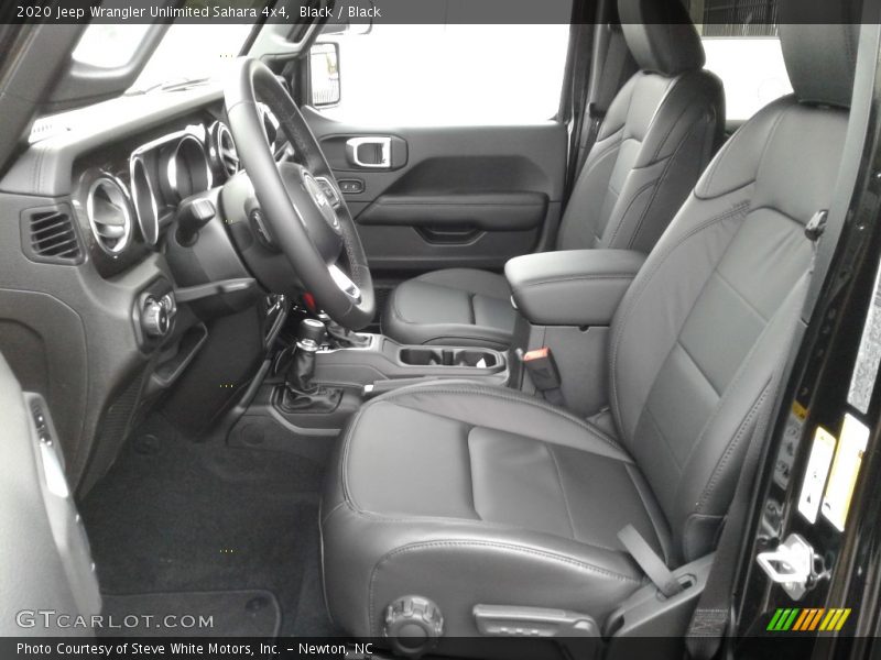 Black / Black 2020 Jeep Wrangler Unlimited Sahara 4x4