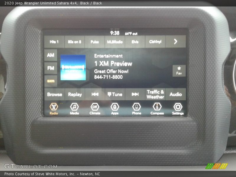 Black / Black 2020 Jeep Wrangler Unlimited Sahara 4x4