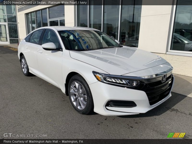 Front 3/4 View of 2020 Accord LX Sedan